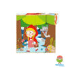 100144 Drvena blok-puzzla - Crvenkapica (2-4 godine)