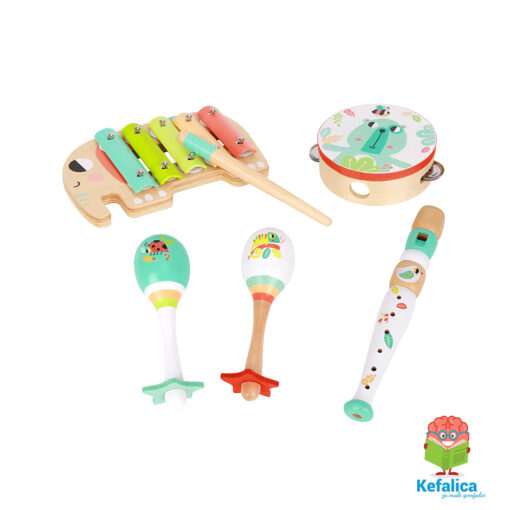 100160 Set muzičkih instrumenata - 5u1 (1.5+) - Image 2