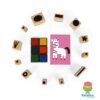 100183 Slikanje pečatima - umjetnički kreativni set (3+)