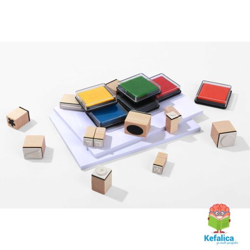 100183 Slikanje pečatima - umjetnički kreativni set (3+) - Image 2