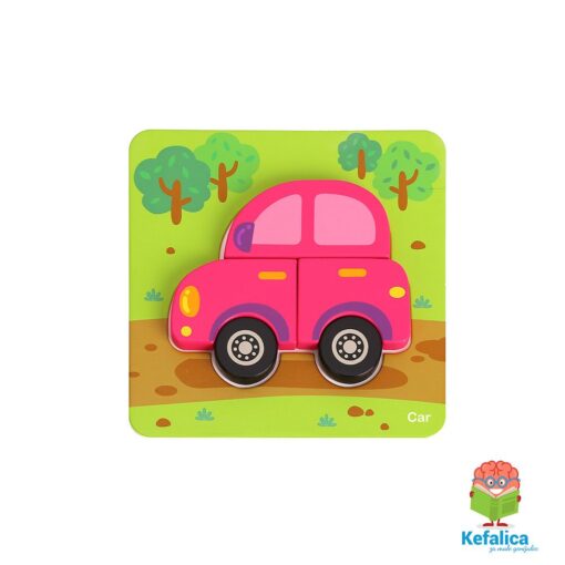100195 Saobraćaj - 6u1 set puzzle (1+) - Image 8