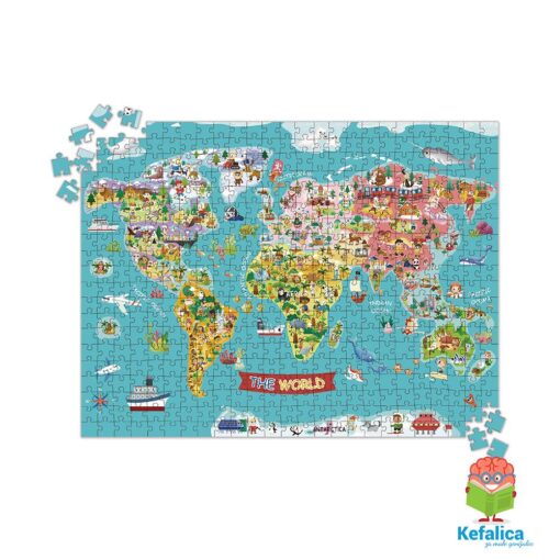 100438 Svijet - puzzle (6+) - Image 2