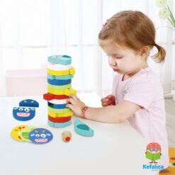Alternative view of 100238 Igra slaganja životinje - okrugla jenga (3+)