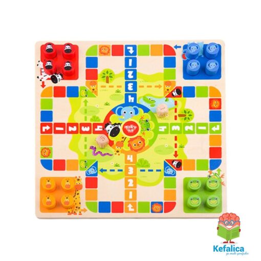 100240 2u1 set igara - Ludo, zmijice i stepenice (3+) - Image 3