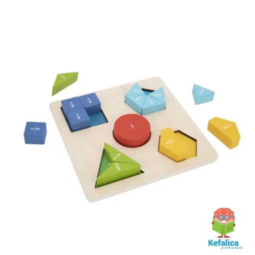 100298 Slagalica sa razlomcima - STEM set (2+) - Image 3