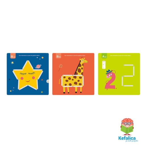 100304 Kreativne šibice - STEM set (3+) - Image 2