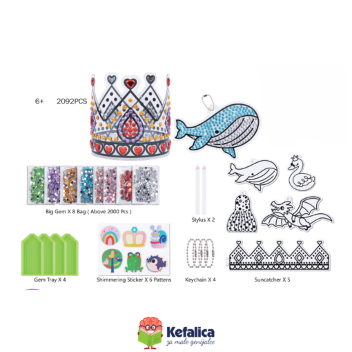 100437 Umjetnost velikog blaga - set kruna od dijamanata (6+) - Image 6
