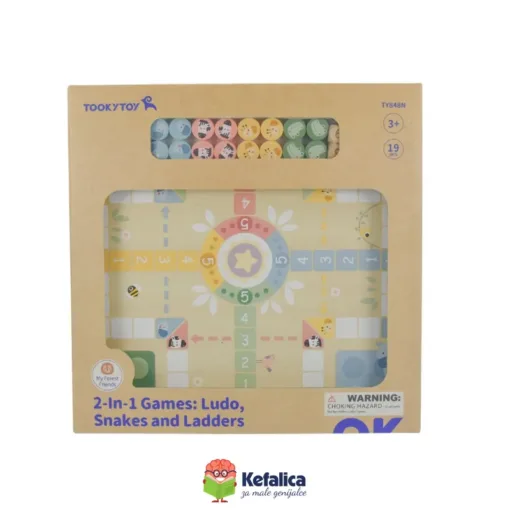 100522 Pastelna 2u1 igra - zmijice i ludo (3+) - Image 5