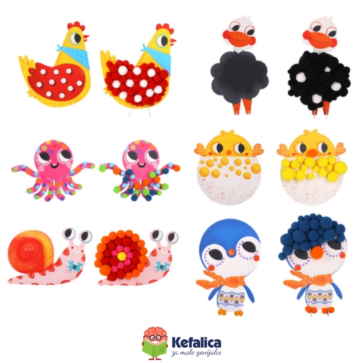 100441 Pom pom - sastavi junaka (6+) - Image 2