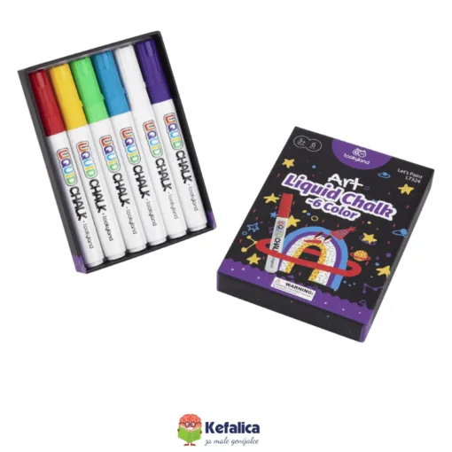 100550 Tečna kreda - 6 Boja (3+) - Image 2