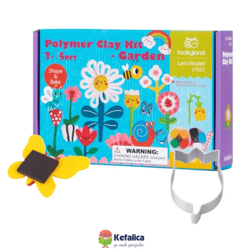 100554 Komplet za modeliranje glinom - Vrt (3+) - Image 3