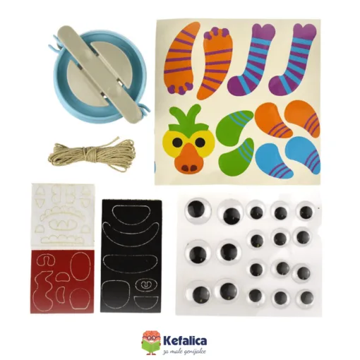 100555 Pom-Pom kreativni set - Čudovišta (5+) - Image 2