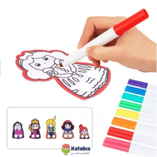 100557 Moj Teatar - umjetnički set - Snježana (3+) - Image 6
