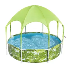 Steel Pro™ Frame bazen sa nadstrešnicom Ø244 x 51cm