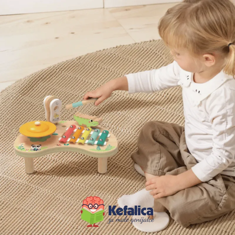 500055 Drveni muzički centar - Image 3