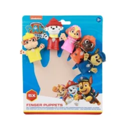 200182 Paw Patrol lutkice za prste – 5 likova
