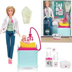 200213 LAUREN Lutka - Doktorka i beba (DOLL COLLECTION)