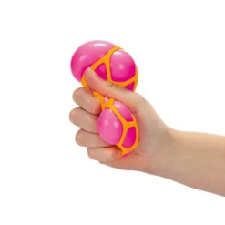 200277-2 Mekana loptica u mrežici ROZE (ANTI-STRESS)