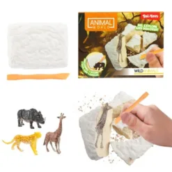 200346 Mini set za iskopavanje - DIVLJE ŽIVOTINJE
