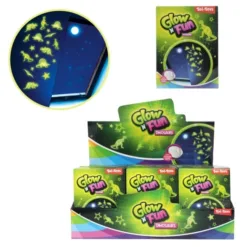 200267 Stikeri koje svijetle u mraku - Dino (GLOW N FUN SET)