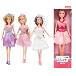 Alternative view of 200214-1 LAUREN Lutka u roze haljini (DOLL COLLECTION)
