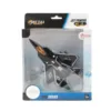 200254-1 Borbeni avion na povlačenje - crni (VOZILA SET)