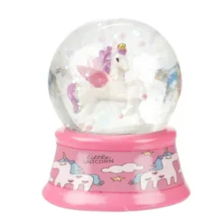 200278-1 Snježna kugla - Jednorog roze (DREAM HORSE SET)