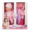 200208-2 BEAU Lutka beba 31cm - Presvlačenje set roze (DOLL COLLECTION)