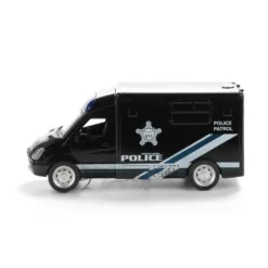 Alternative view of 200239-2 Metalno policijsko vozilo, svjetla i zvuk (VOZILA SET)