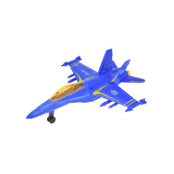 200254-2 Borbeni avion na povlačenje - plavi (VOZILA SET)
