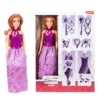200318-3 LAUREN Lutka - LJUBIČASTA sa mnogo iznenađenja (DOLL COLLECTION)