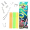 200199-2 Svjetleći neon prstenovi - 19kom (GLOW N FUN COLLECTION)