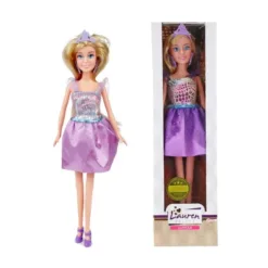 200214-3 LAUREN Lutka u lila haljini (DOLL COLLECTION)