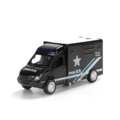 200239-2 Metalno policijsko vozilo, svjetla i zvuk (VOZILA SET)