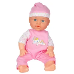 Alternative view of 200208-2 BEAU Lutka beba 31cm - Presvlačenje set roze (DOLL COLLECTION)