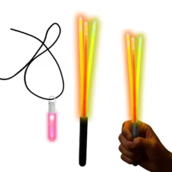 Alternative view of 200199-2 Svjetleći neon prstenovi - 19kom (GLOW N FUN COLLECTION)