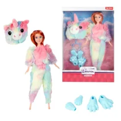 200211-2 LAUREN Lutka - Kostim JEDNOROG duga (DOLL COLLECTION)