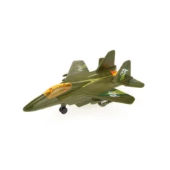 200254-4 Borbeni avion na povlačenje - zeleni (VOZILA SET)