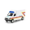 200239-1 Metalno ambulantno vozilo bijela, svjetla i zvuk (VOZILA SET)