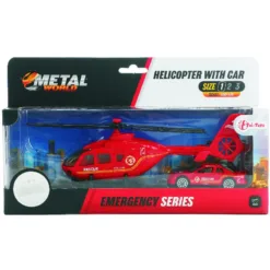 Alternative view of 200249-1 VATROGASCI metalni helikopter+autić (VOZILA SET)
