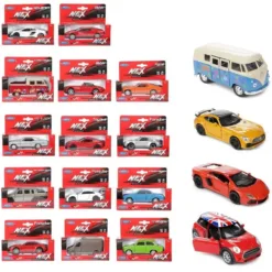 200241 WELLY Auto u kutiji sa prozorom -Miks iznenađenja- asortiman